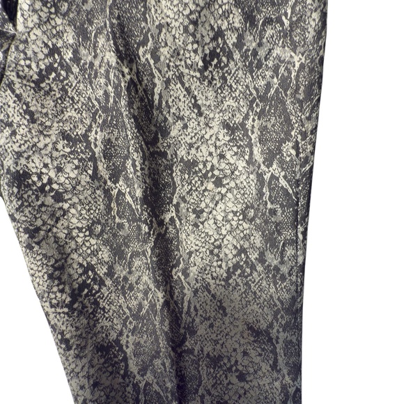 Mango Night Vibrant Snake Print Straight Women’s pants Size 4. - Picture 8 of 9